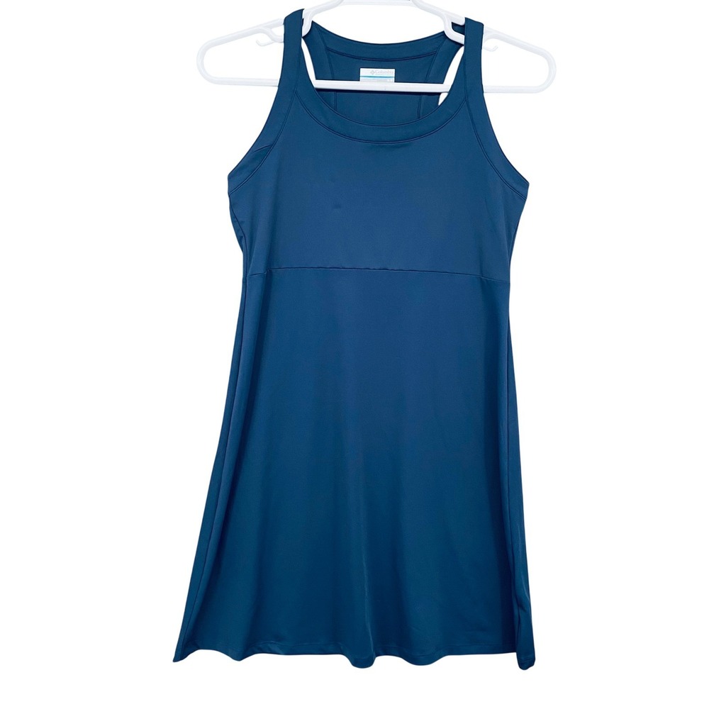 Columbia Sportswear Company‎ Women's Blue Racerback Tennis Dress M